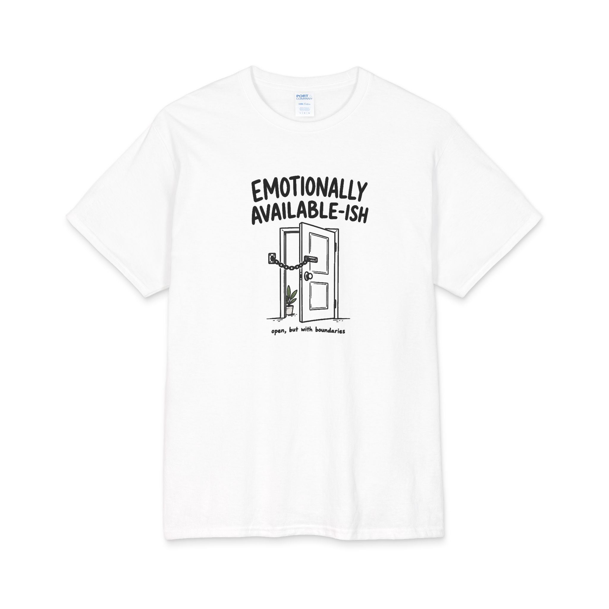 Emotionally Available-ish Cotton Tee