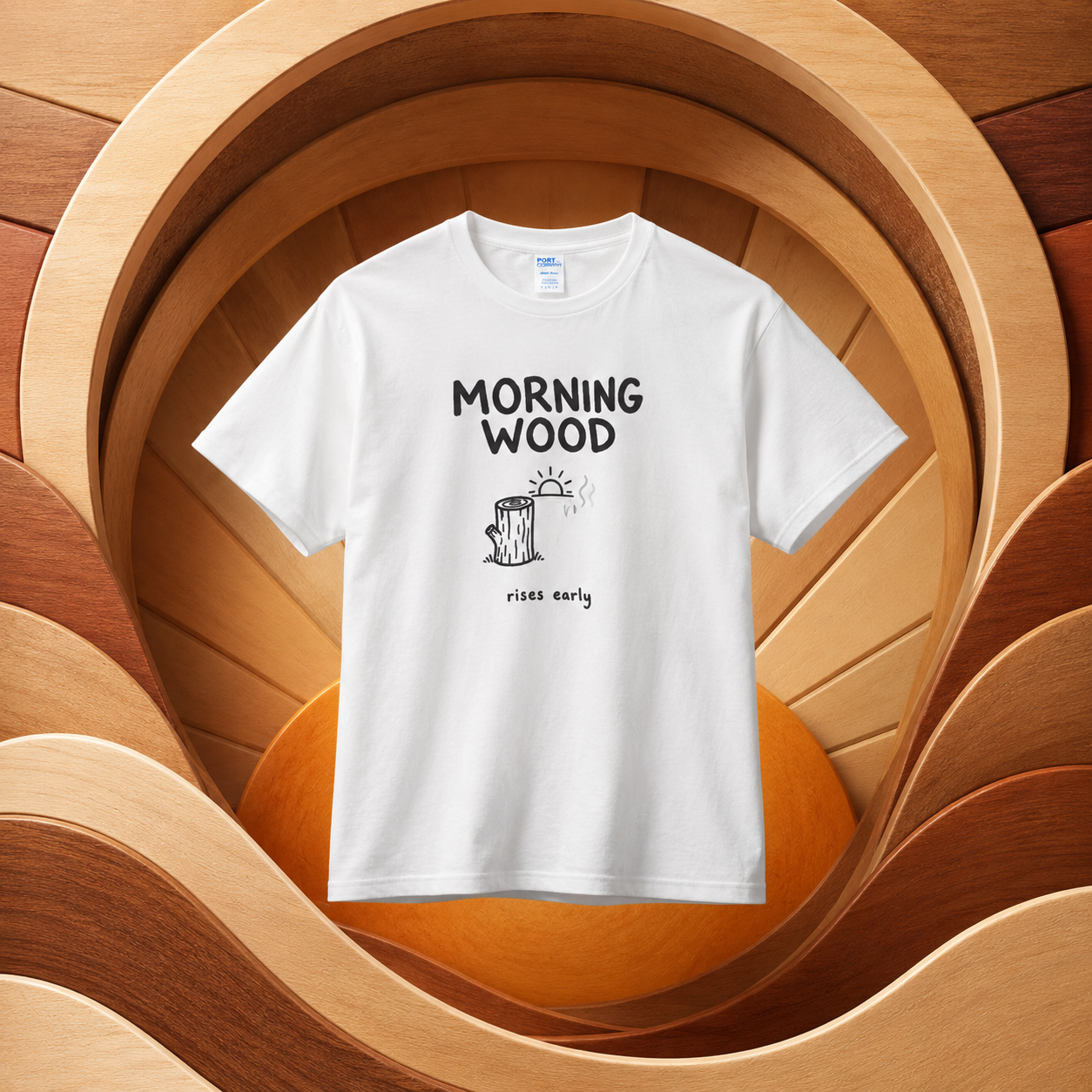Morning Wood Cotton Tee