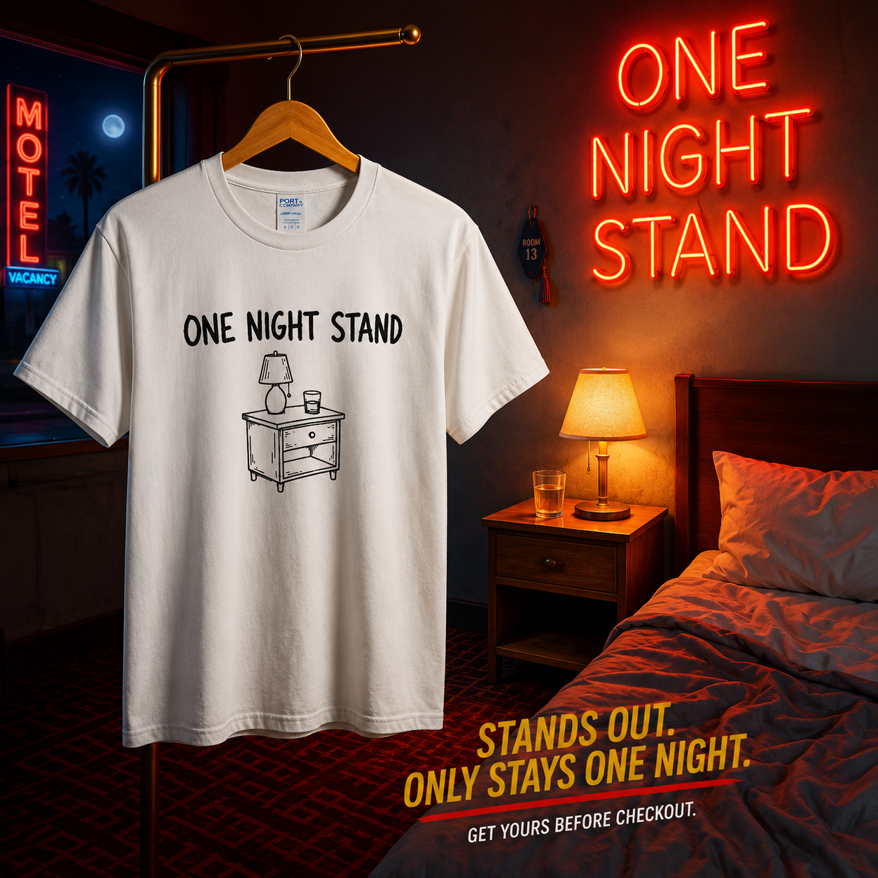 One Night Stand Cotton Tee