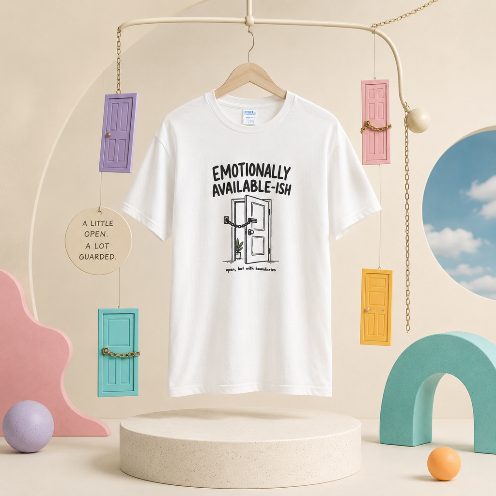 Emotionally Available-ish Cotton Tee