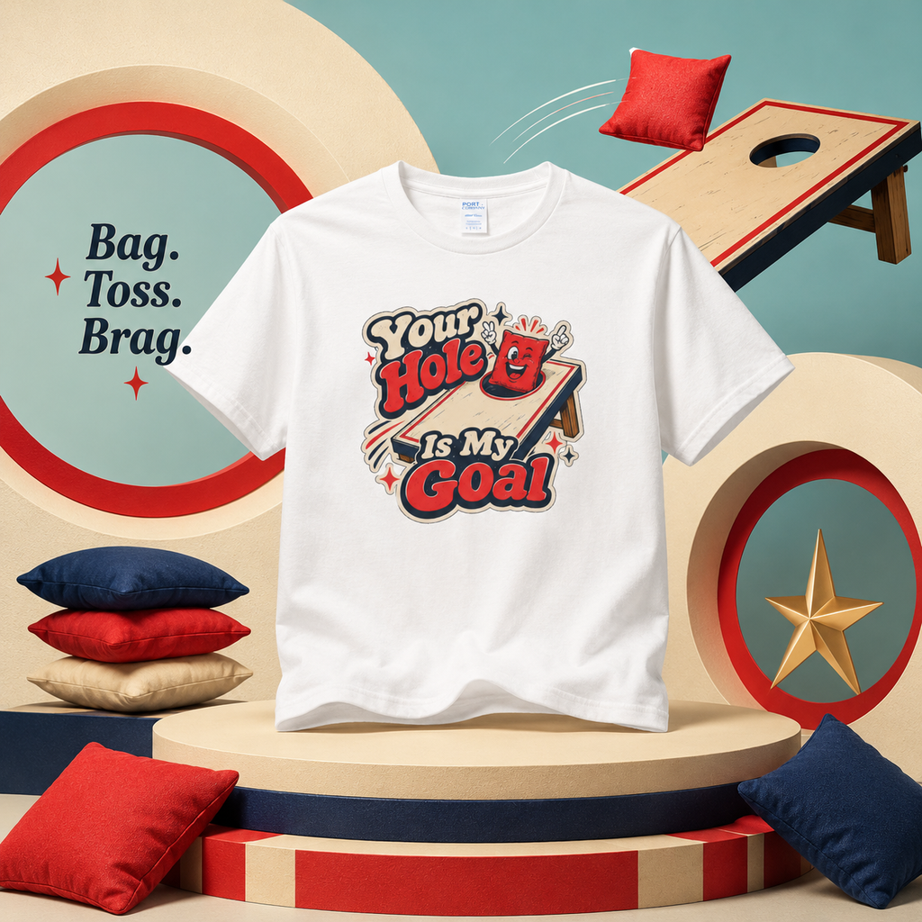 Cornhole Cotton Tee