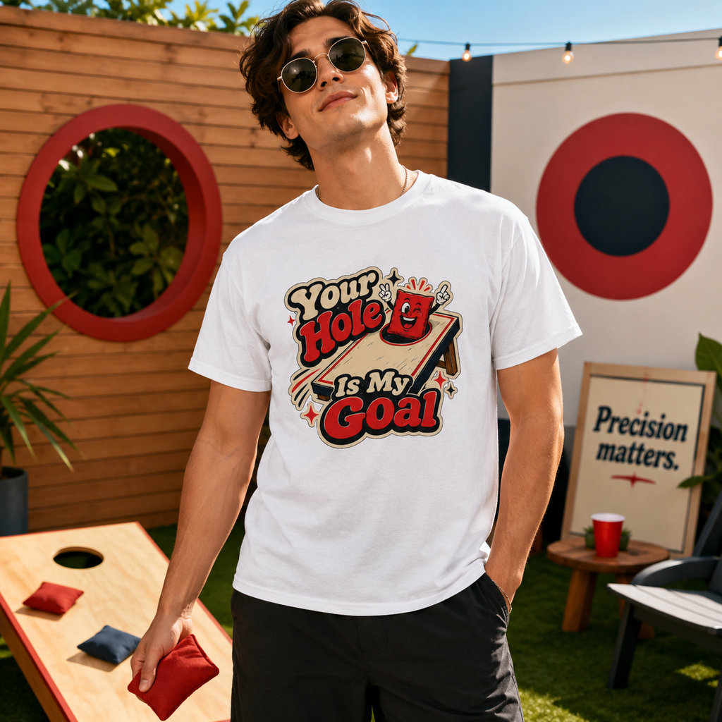 Cornhole Cotton Tee