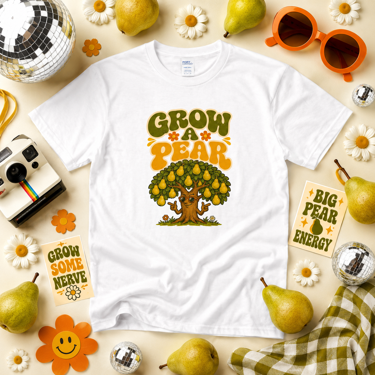 Grow A Pear Cotton Tee