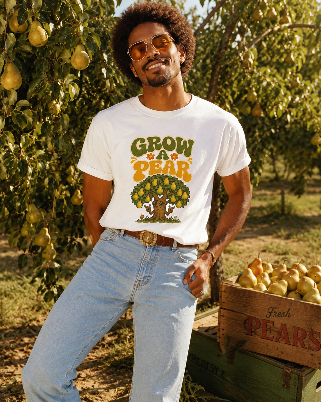 Grow A Pear Cotton Tee