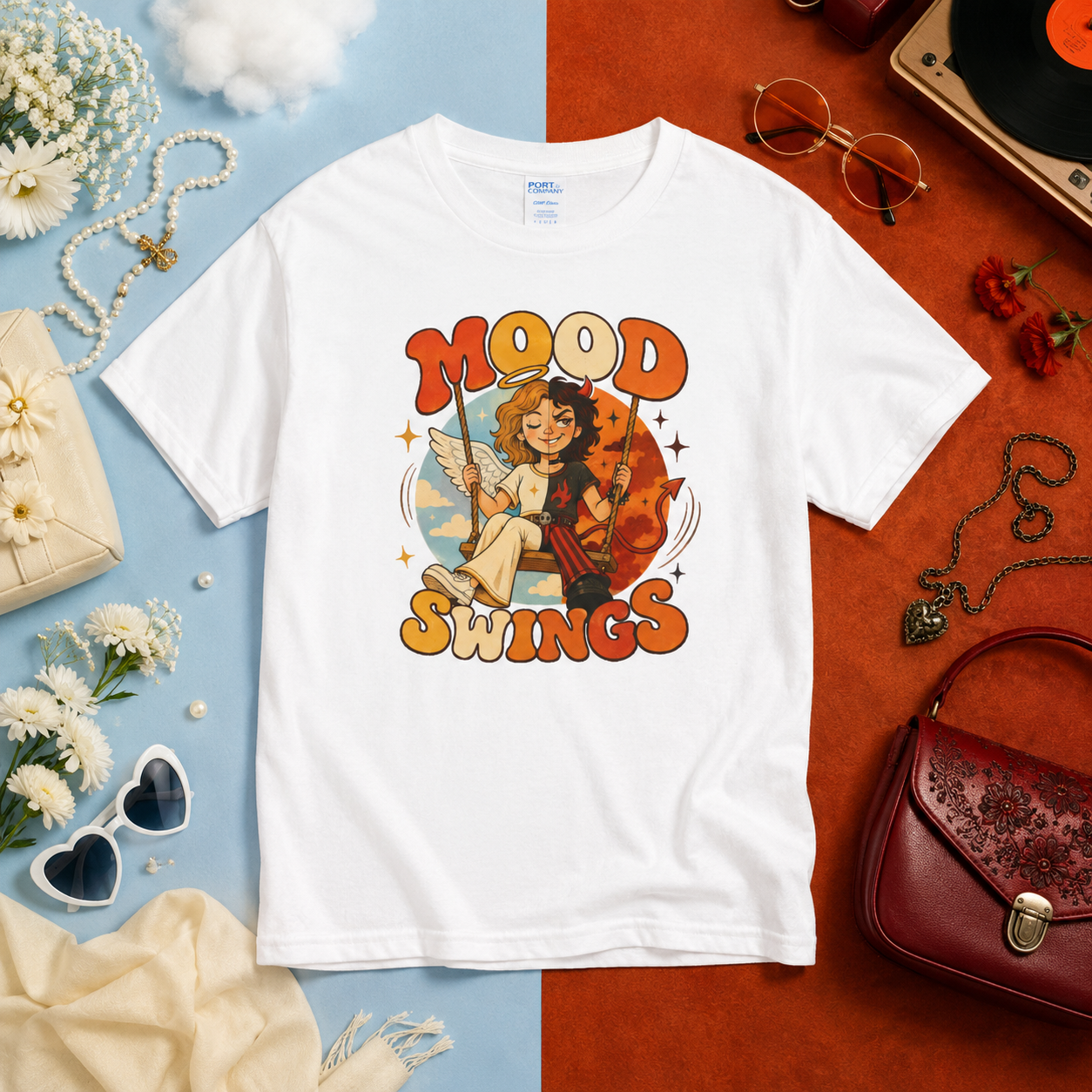 Mood Swings Cotton Tee